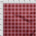 thumbnail image 2 of oneOone Georgette Viscose Fabric Tartan Check Print Fabric By Yard 42 Inch Wide, 2 of 4