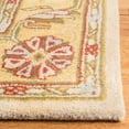 thumbnail image 3 of SAFAVIEH Classic Simonette Floral Wool Runner Rug, Gray/Light Gold, 2'3" x 6', 3 of 9