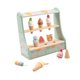thumbnail image 5 of Juego de helado de madera, juguetes de comida artificial, con soporte de madera, juguete de simulación de helado para niños de 2 a 4 años, regalos de, 5 of 9