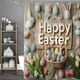 thumbnail image 5 of Hogar y cocina, Baño, Alfombras de baño, Cortina de ducha y ventana de baño con estampados de conejito de Pascua de primavera, cortina de ducha de poliéster lavable, 5 of 6