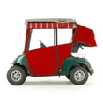 thumbnail image 1 of EZGO RXV Golf Cart PRO-TOURING Sunbrella Track Enclosure - Red, 1 of 1