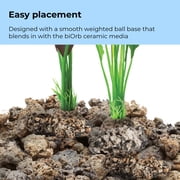 biOrb Medium Green & Purple Silk Plant Set