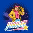 thumbnail image 2 of Men's Marvel: X-Men '97 Jubilee Pixel Portrait Graphic T-Shirt, 2 of 4