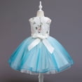 thumbnail image 3 of Fesfesfes Toddler Kid Girl Sleeveless Tulle Dress Lace Princess Gown Party Dress Cosplay Clothes Spring, 3 of 9