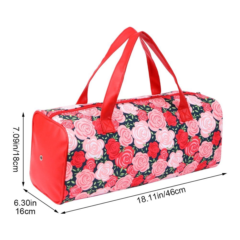 Large Capacity Crochet Storage Bag Portable Knitting Bag DIY Yarn Storage Organizer for Yarn and Crochet Hooks Sewing