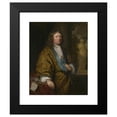 thumbnail image 2 of Caspar Netscher 12x14 Black Modern Framed Museum Art Print Titled - Portrait of a Gentleman (1680), 2 of 5