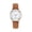 Brown -BR51, variant on Resicozy Round Watches for Women Quartz Ladies Watches Round Casual Lightweight Wrist Watches with Leather Strap 2026 Blue