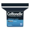 thumbnail image 2 of Cottonelle 10358 5 in. x 7.25 in. 1-Ply Fresh Care Flushable Cleansing Cloths - White (8/Carton), 2 of 9