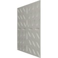 thumbnail image 4 of Ekena Millwork 19 5/8"W x 19 5/8"H Blaze EnduraWall Decorative 3D Wall Panel, UltraCover Satin Smokey Beige (Covers 2.67 Sq. Ft.), 4 of 6
