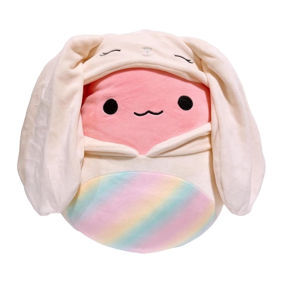 Squishmallows 2024 Easter Hoodie Squad C Plush Toy (8" Archie The Axolotl in Bunny Hoodie)