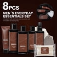 thumbnail image 3 of Body & Earth Bath Gift Sets for Men Father's Day Gift Ideas, 8 Pcs Sandalwood Luxury Spa Gift Basket Body Care Sets with Toiletry Bag Birthday Gifts for Dad Husband, 3 of 8