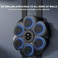 thumbnail image 6 of Boxing Machine,Boxing Game Wall,Music Boxing Machine, Interactive Punching Trainer,Large Size Wall Mounted Electronic Boxing Target for Adults Kids,Smart Music Boxing(Black+Gloves), 6 of 10