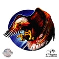 thumbnail image 1 of Eagle American Pride Biker - 5" Vinyl Sticker - For Car Laptop I-Pad - Waterproof Decal, 1 of 1
