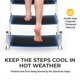 thumbnail image 3 of Kenally 3 piezas RV Step Carpet portátil desmontable antideslizante reemplazo Rectangular reutilizable lavable escalera alfombra parte con hebilla Accesorios para vehículos recreativos Kenally VI017637-00B, 3 of 6