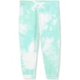 thumbnail image 5 of Ariel Girls 2 Piece Tie Dye Hoodie and Jogger Set, 4-6X, 5 of 5
