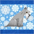 thumbnail image 2 of CafePress - FIN Holiday Schnauzer - Cute Infant Baby Football Bodysuit, 2 of 3