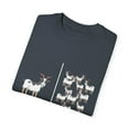 thumbnail image 3 of Hilarious How It Started How It Going Farming Ranch Lover Humorous Farmer Livestock Animals Pun Sayings Fan Unisex Garment-Dyed T-shirt, 3 of 4