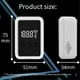 thumbnail image 4 of 150 PSI Portable Pocket Bike Pump Electric Air Pump Compressor Tire Inflator for Bicycle Tire with Digital Gauge, 4 of 5
