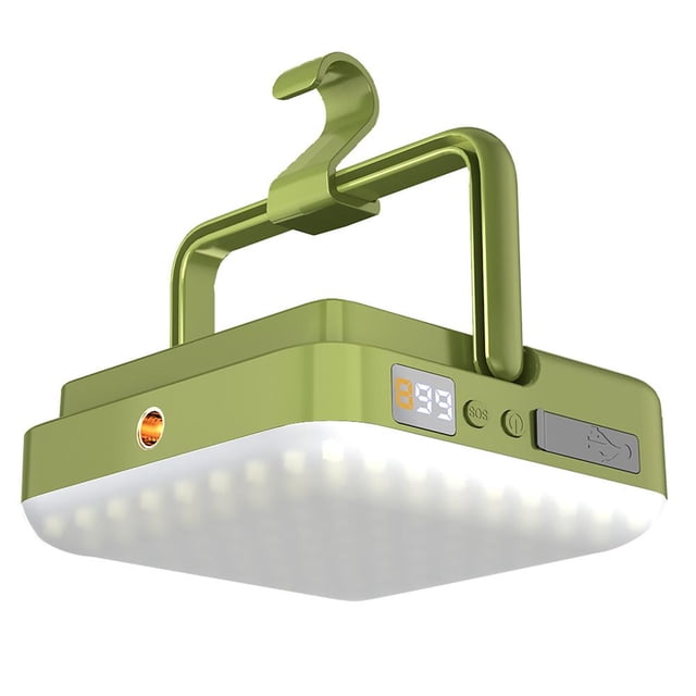 cámping Lámpara de camping impermeable luces 1000LM 13500mAh LED tienda colgante linterna (verde) Hugtrwg Para estrenar