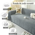 thumbnail image 3 of Chenille Couch Cover Pet Friendly Sofa Cover Washable Reversible Sofa Slipcover for Sectional Sofa, Loveseat, 2 or 3 Cushion Couch, Corner Sofa, Futon Cover, 3 of 12