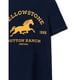 thumbnail image 2 of Yellowstone - Camiseta Dutton Ranch Logotipo de Manga Corta para Hombre (Marino), 2 of 6