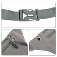 thumbnail image 3 of Unique Bargains 1 Pc Breathable Running Belt Solid Fanny Pack for Sports to Carry Phone Keys Silver Brown, 3 of 6