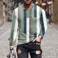 thumbnail image 2 of PIWHJQK Men Long Sleeve Athletic Shirts Undershirts Men Casual Print Sport Athletic Long Sleeve Crew Neck T Shirt Casual Shirts, 2 of 6