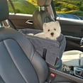 Center Console Dog Car Seat Detachable Armrest Booster Seat with Soft