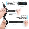 thumbnail image 2 of Cribun 4 PCS Bed Sheet Holder Straps,3 Way Adjustable Sheet Band Clips Fasteners Suspenders,Triangle Elastic, 2 of 7