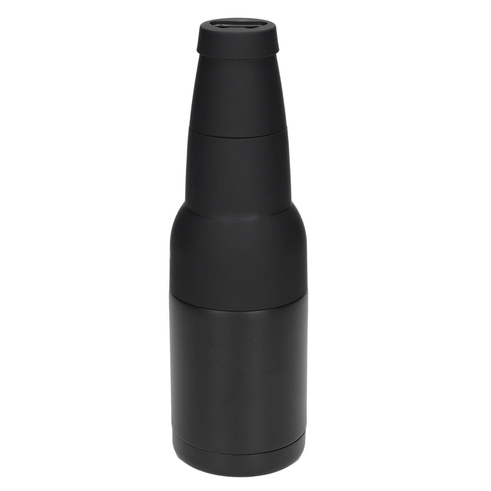 3 In 1 Can Cooler, Stainless Steel Double Wall Beer Bottle And Can Cooler With Beer Opener For Ice Cold Beer, Slim Can Insulator Holder For Soda Drink, Beverage