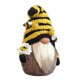 thumbnail image 1 of Gnomo de abeja a rayas, escandinavo, Tomte, Nisse, sueco, elfo de miel, decoración de cocina de granja, estante, bandeja escalonada, 1 of 5