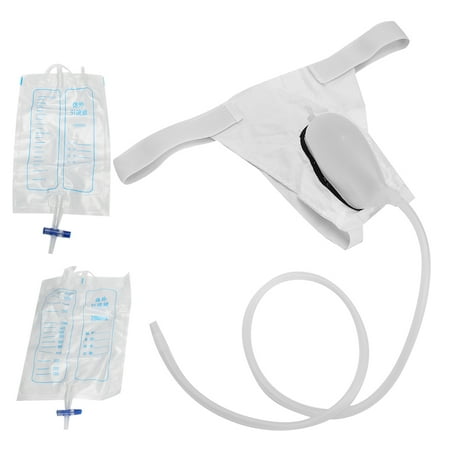 bag urine elderly urinal bedridden reusable patients silicone male fyydes