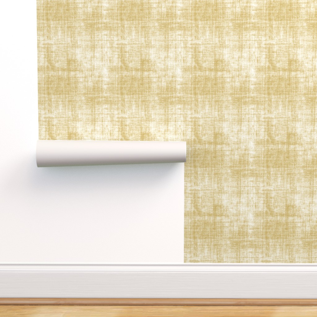 Peel-and-Stick Removable Wallpaper Yellow Grasscloth - Walmart.com
