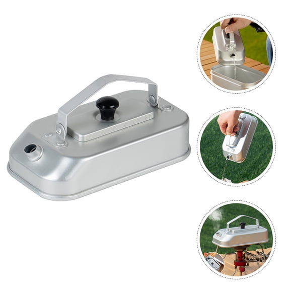 UPOUART 1Pack Camping Kettles For Boiling Water 15.6x8.7x5.8in