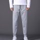 thumbnail image 2 of Pantalones de guardaespaldas para hombre Pantalones casuales Slim Fit Color sólido Leggings versátiles Pompotops oipoqjl22642, 2 of 9