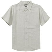 George - Boys' Linen-Blend Shirt