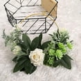 thumbnail image 4 of Spring Summer Door Wreath, Artificial Door Wreath Green Leaf Wreath, Wreaths For Front Door, Decorated Wreath Hanging Wreath Artificial Flower Roses, 4 of 5