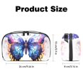 thumbnail image 5 of Butterfly Digital Bag Charger Case Cord Organizer for Travel Canvas Storage Box Small, 5 of 6