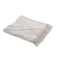 thumbnail image 3 of Laddha Home Designs Geometric Diamond Rectangular Throw Blanket - 96" x 108" - Cream, 3 of 7