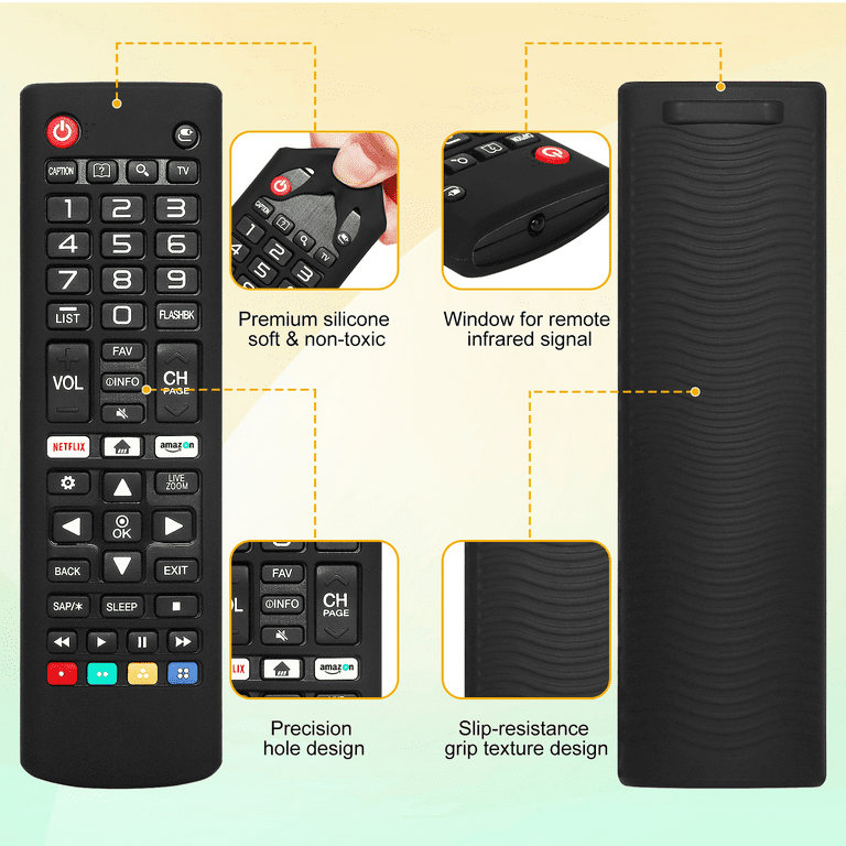 Universal Remote Control for LG Smart TV, All Models LCD LED 3D HDTV Smart  TVs AKB75095307 AKB75375604 AKB74915305