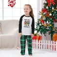 thumbnail image 4 of Nutcracker-Themed Family Matching Christmas Pajamas with Green Plaid Pants, Size NB to 6XL with Pet Outfit, 4 of 7