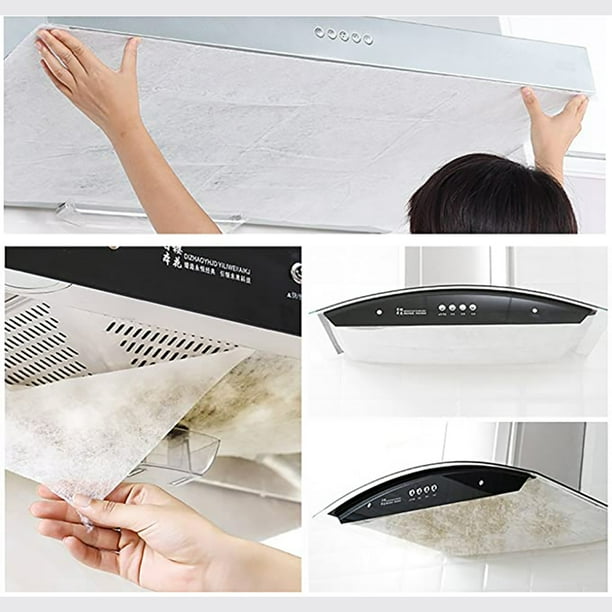 Papel de filtro para campana extractora Filtro de grasa para campana extractora no tejido Suministros de cocina