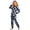 a38-Pink, variant on KPOPLK Girls Halloween Pajamas Cute Pjs Kids Skeleton Sleepwear Clothes Sets Holiday Sleepwear,Size 4-5 Years