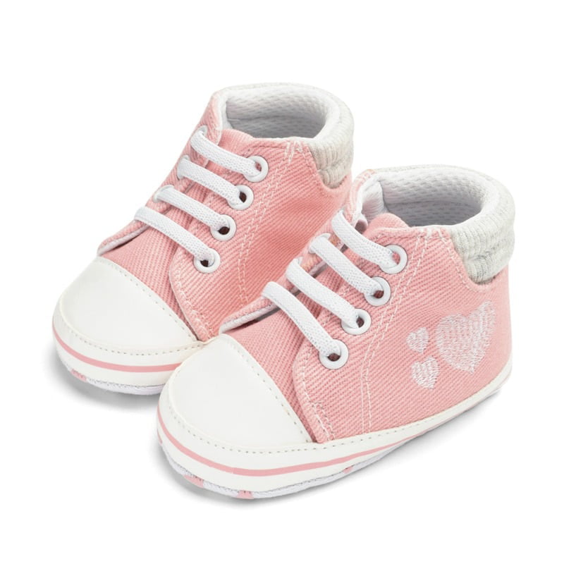 Lanhui Newborn Anti-Slip Baby Shoes Cute Toddler Girl Flower Soft Baby Shoes