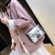 thumbnail image 4 of Bolsa Bolsos de hombro con cadena de dibujos animados transparentes, bolsos cruzados para mujer (blanco) JShteea Para Estrenar, 4 of 7