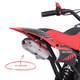 thumbnail image 3 of Moto Cross Para Niño Skr1000 Starkids De Gasolina 2 Tiempos Rojo, 3 of 9