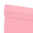 thumbnail image 4 of NFTIGB Plastic Square Plant Pot Planter 3.15 in / 8 cm with Tray Succulent Container Pink, 4 of 9