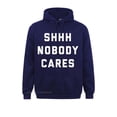 thumbnail image 5 of SHHH NOBODY CARES Camiseta Sudaderas Manga Larga Ocio 2021 Descuento Día de la Madre Joven Sudaderas con Capucha Estilo Chino Ropa Deportiva, 5 of 5