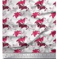 thumbnail image 1 of Soimoi Cotton Duck Fabric Lilies Floral Decor Fabric Printed Yard 56 Inch Wide, 1 of 1