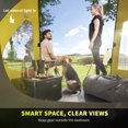 thumbnail image 4 of Outsunny 3-4 Person Camping Tent, Easy Set Up Dome Tent with Porch, 4 of 10